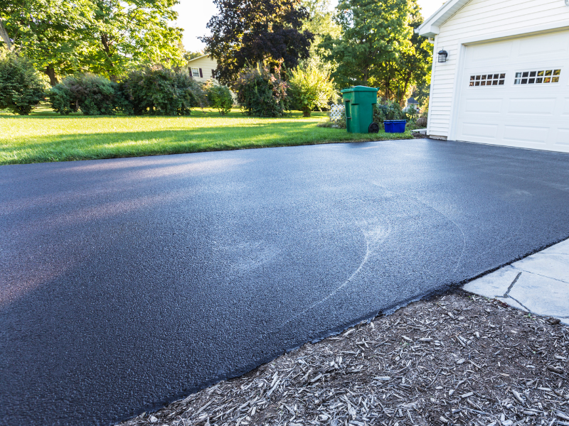 Seal Coated Driveway